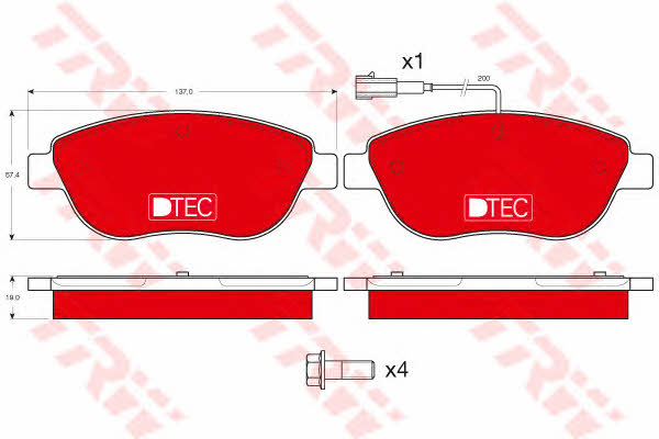 Buy TRW GDB1483DTE at a low price in United Arab Emirates!