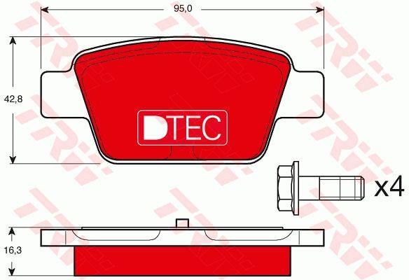 Buy TRW GDB1485DTE at a low price in United Arab Emirates!