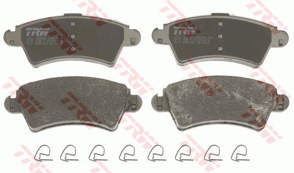 TRW GDB1501 TRW COTEC disc brake pads, set GDB1501