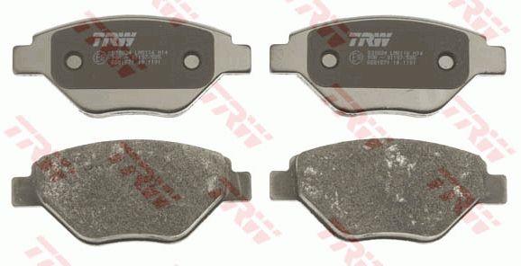 TRW GDB1571 TRW COTEC disc brake pads, set GDB1571