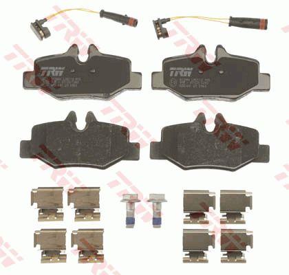 TRW TRW COTEC brake pad set – price 108 PLN