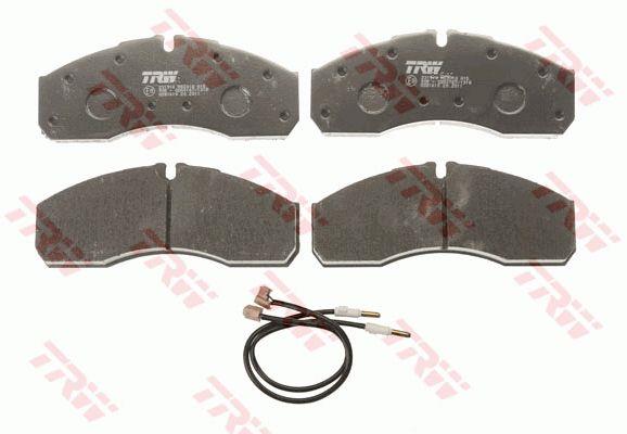 TRW COTEC brake pad set TRW GDB1610