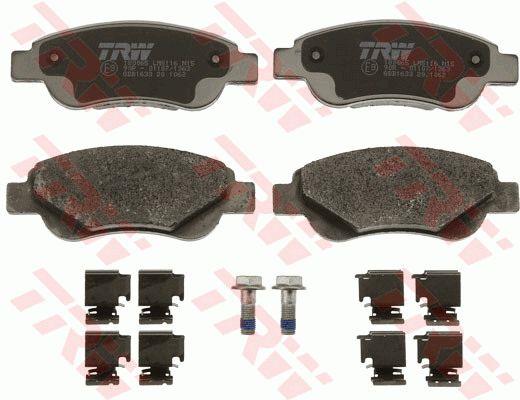 TRW COTEC disc brake pads, set TRW GDB1633