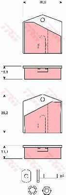 Buy TRW GDB1640 – good price at EXIST.AE!