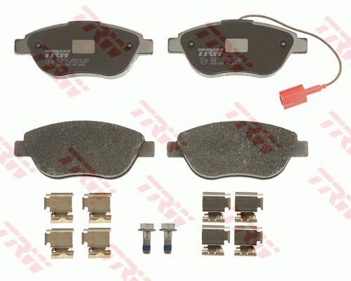 TRW COTEC disc brake pads, set TRW GDB1655