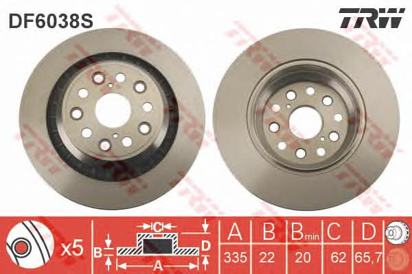 Buy TRW DF6038S at a low price in United Arab Emirates!