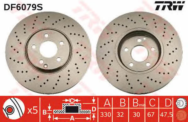 Buy TRW DF6079S – good price at EXIST.AE!