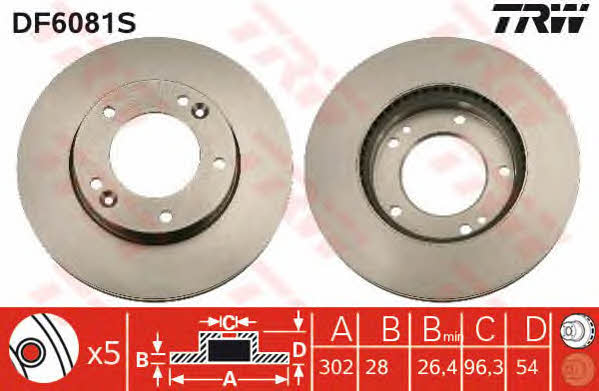 Buy TRW DF6081S at a low price in United Arab Emirates!