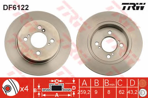 Buy TRW DF6122 at a low price in United Arab Emirates!