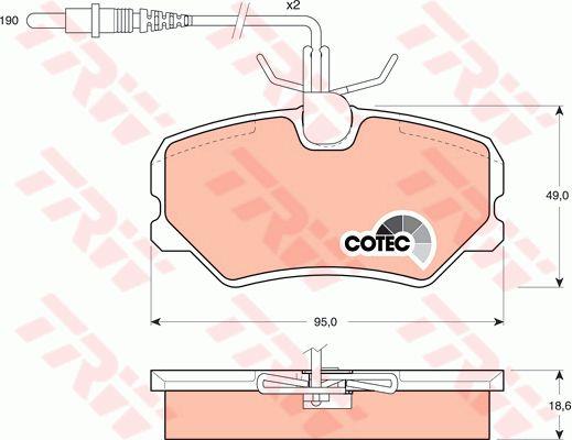 Buy TRW GDB793 – good price at EXIST.AE!