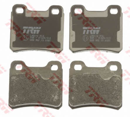 TRW COTEC brake pad set TRW GDB952