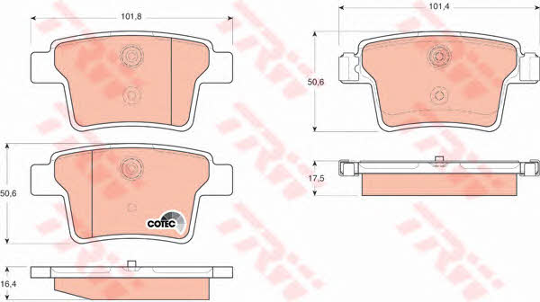 Buy TRW GDB1665 at a low price in United Arab Emirates!