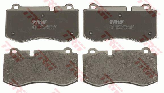 TRW GDB1667 TRW COTEC disc brake pads, set GDB1667