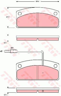Buy TRW GDB1679 at a low price in United Arab Emirates!