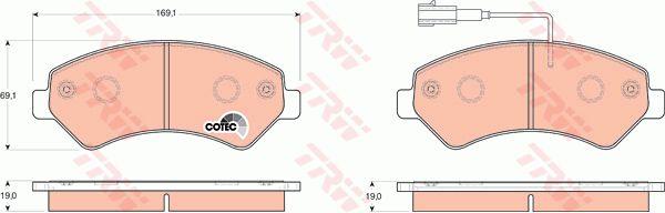 Buy TRW GDB1703 – good price at EXIST.AE!