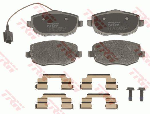 Brake pad Lancia Ypsilon: GDB1707 TRW TRW COTEC brake pad set