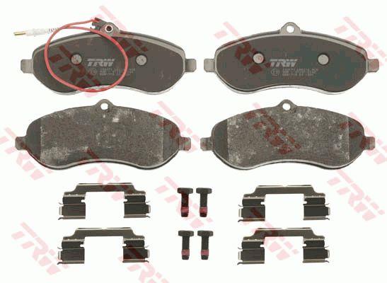 TRW GDB1718 TRW COTEC disc brake pads, set GDB1718