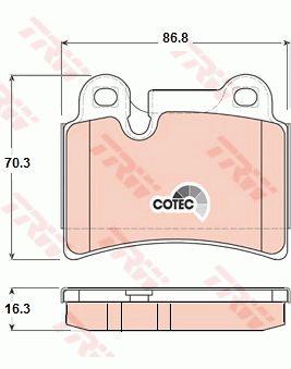 Buy TRW GDB1722 at a low price in United Arab Emirates!