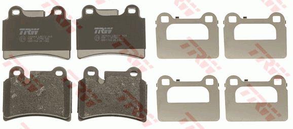 TRW GDB1722 TRW COTEC disc brake pads, set GDB1722