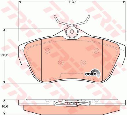 Buy TRW GDB1740 – good price at EXIST.AE!