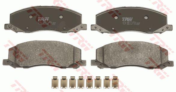 TRW GDB1781 TRW COTEC disc brake pads, set GDB1781