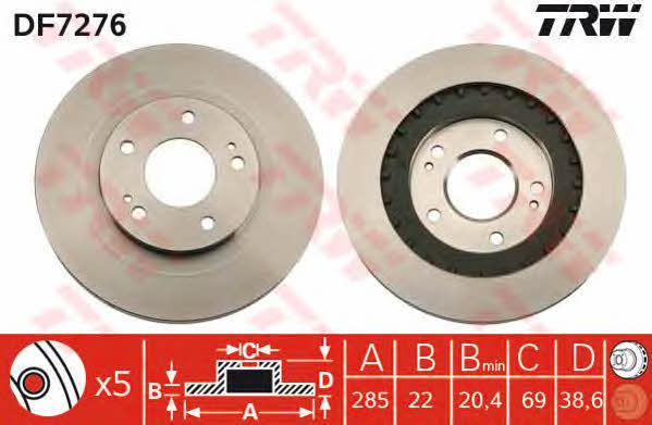 Buy TRW DF7276 at a low price in United Arab Emirates!