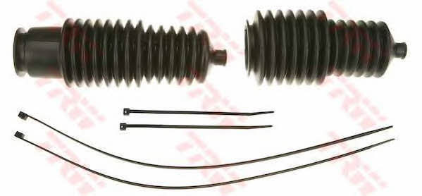 TRW JBE108 Tie rod boots, set JBE108