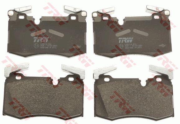 TRW COTEC brake pad set TRW GDB1948