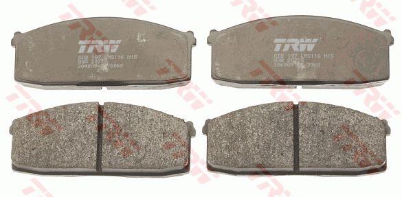TRW GDB197 TRW COTEC disc brake pads, set GDB197