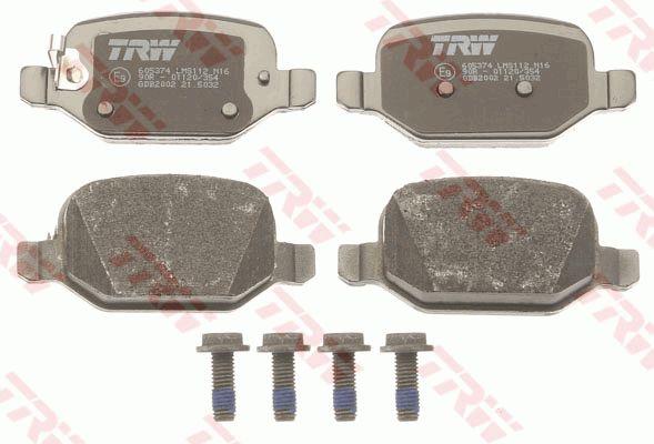 TRW COTEC brake pad set TRW GDB2002