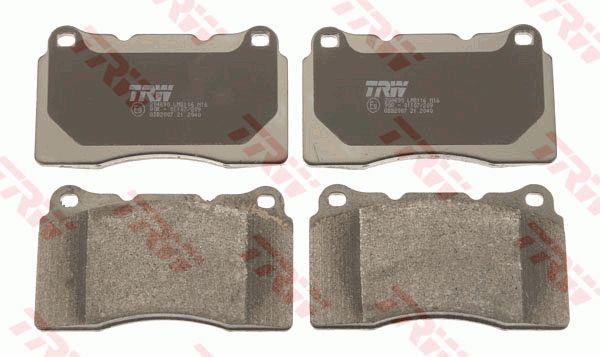 TRW COTEC disc brake pads, set TRW GDB2007
