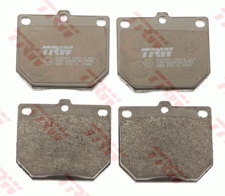 TRW GDB232 TRW COTEC disc brake pads, set GDB232