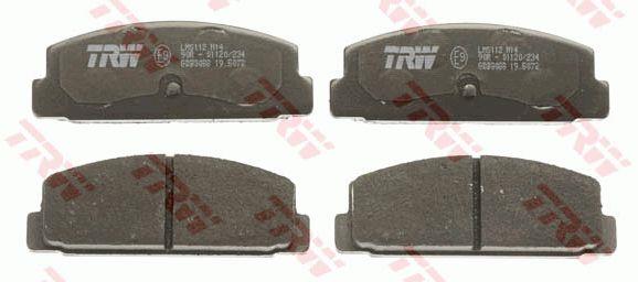 TRW COTEC brake pad set TRW GDB3088