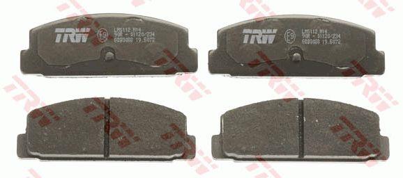 TRW GDB3088 TRW COTEC disc brake pads, set GDB3088