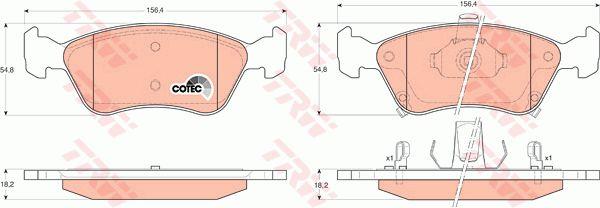 Buy TRW GDB3163 – good price at EXIST.AE!
