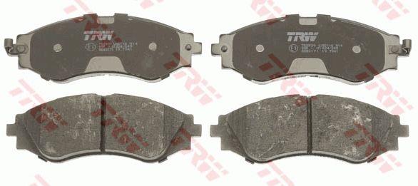 TRW COTEC brake pad set TRW GDB3171