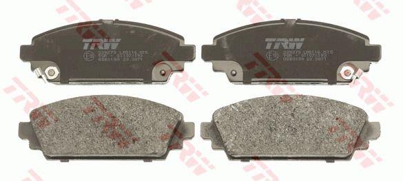 TRW COTEC brake pad set TRW GDB3189