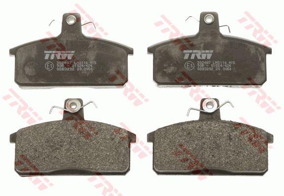 TRW GDB3202 TRW COTEC disc brake pads, set GDB3202