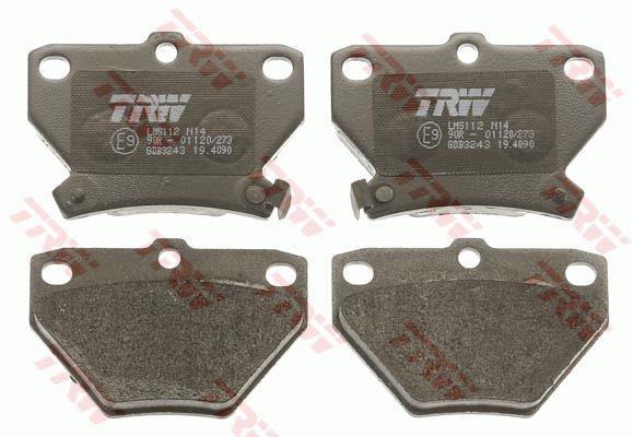 TRW GDB3243 TRW COTEC disc brake pads, set GDB3243