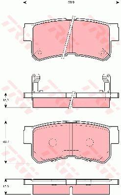 Buy TRW GDB3258 – good price at EXIST.AE!