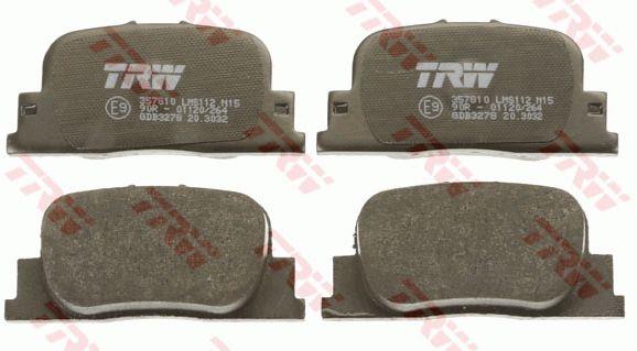 TRW GDB3278 TRW COTEC disc brake pads, set GDB3278