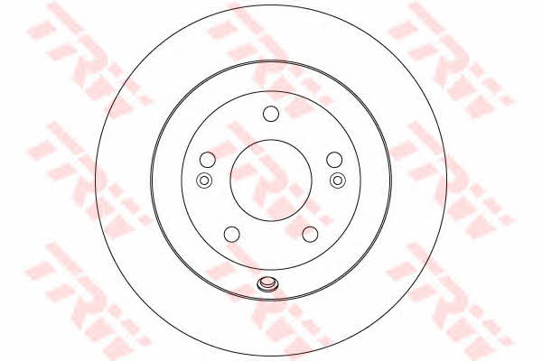 TRW Rear solid brake disc – price 153 PLN