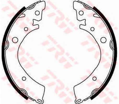 TRW GS8215 Brake shoe set GS8215