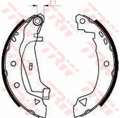 Brake shoe set TRW GS8240