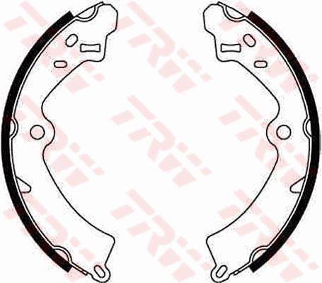 Brake shoe set TRW GS8278