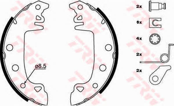 Brake shoe set TRW GS8315