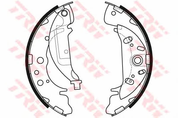 Brake shoe set TRW GS8441