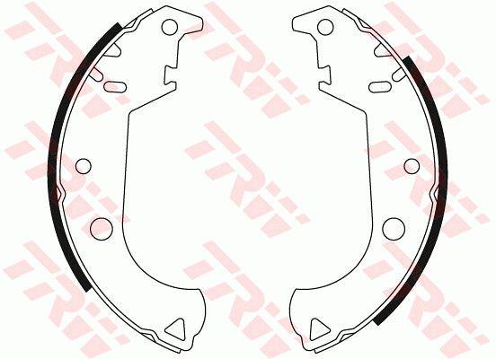 Brake shoe set Fiat Strada: GS8442 TRW Brake shoe set