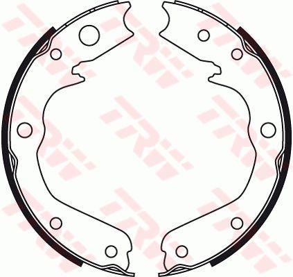 Handbrake shoes TRW GS8497