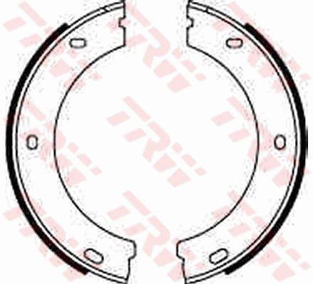 Parking brake shoes TRW GS8547